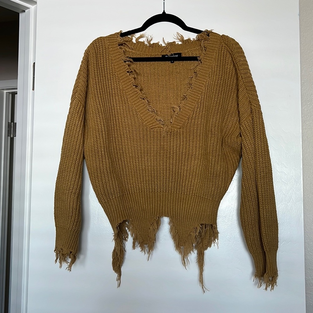 Distressed Sweater